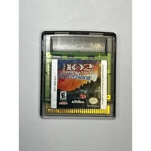 102 Dalmatians Puppies to the Rescue Nintendo Game Boy Color Cartridge Tested